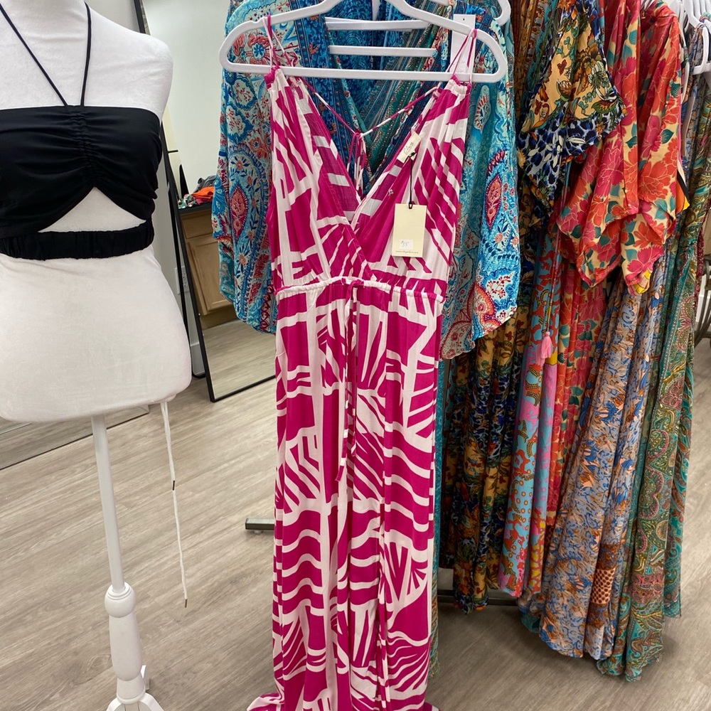 Maxi tie dress